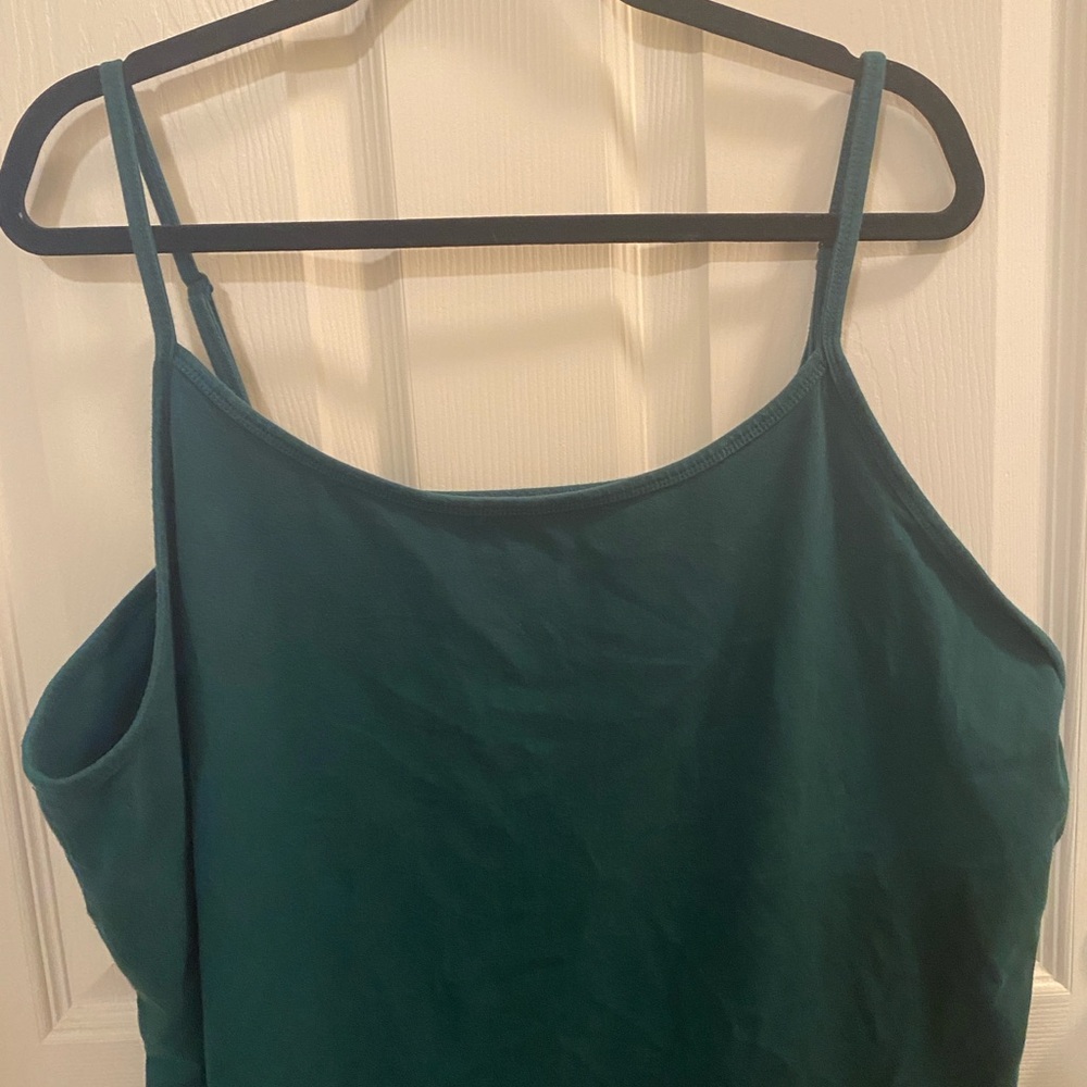 Torrid Green Camisole Tank Top